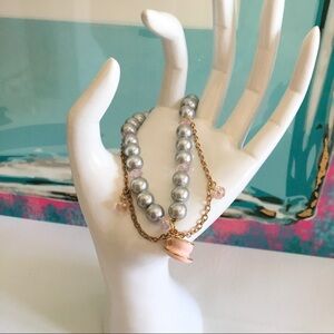 🆕 Teacup Charm bracelet 🌷